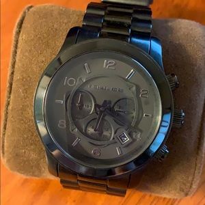 Authentic Men’s MK Black Watch